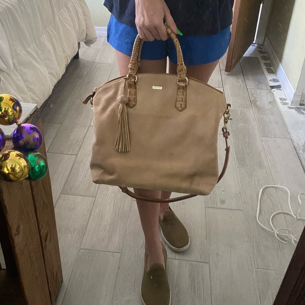 Brahmin large satchel